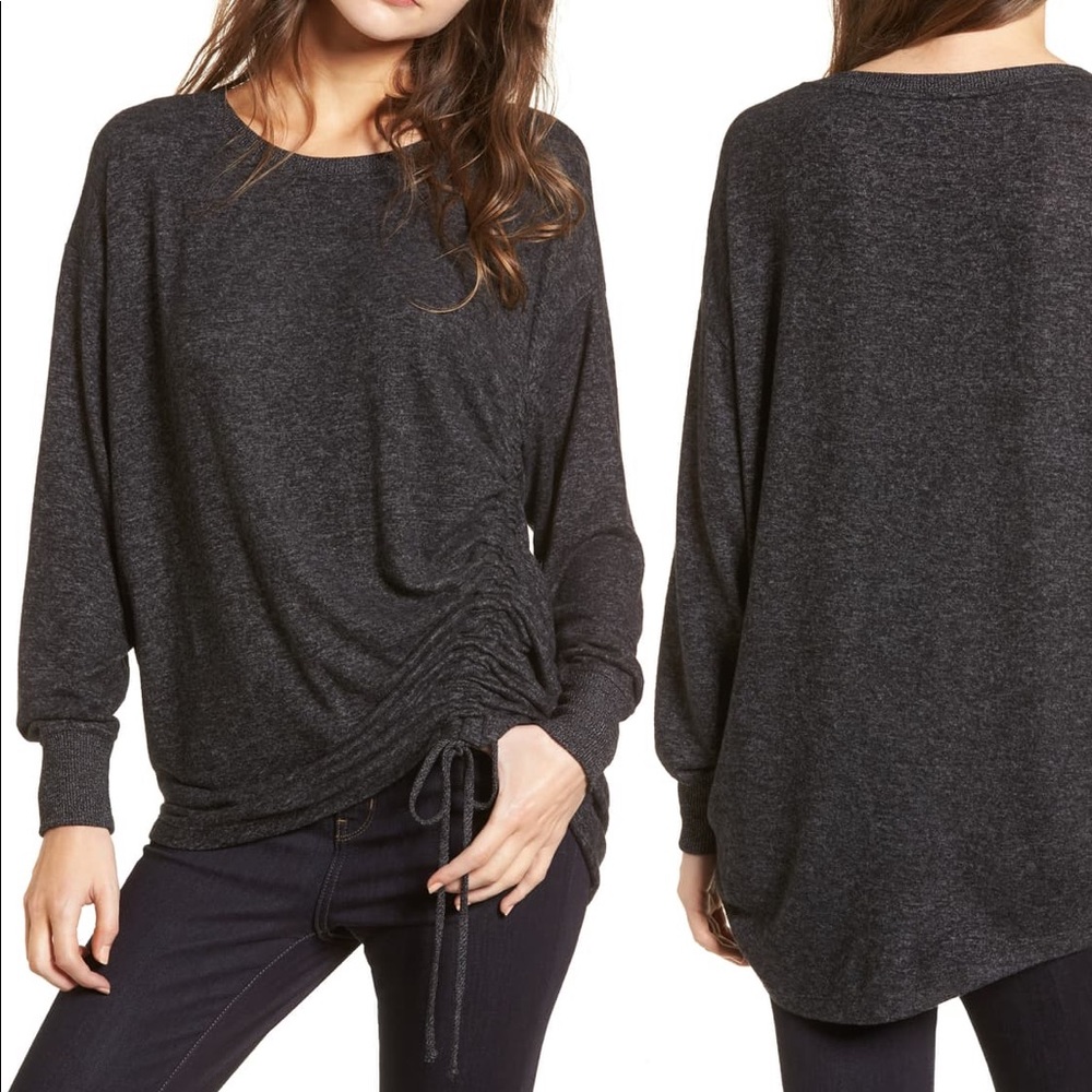 Treasure & Bond Super Soft Cinched Top